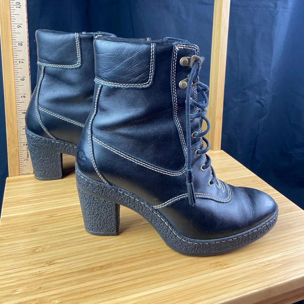 Timberland Heeled boots - leather black Size 7